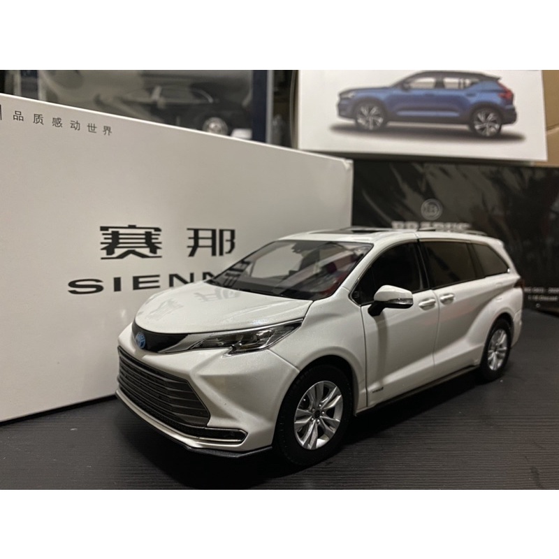 【E.M.C】1:18 1/18 原廠 豐田 Toyota Sienna MPV 保姆車 金屬模型車