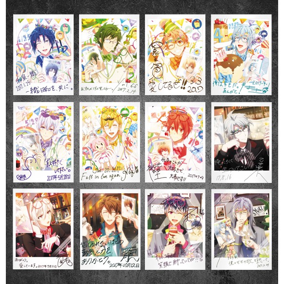 IDOLiSH7 偶像星願 海報 和泉一織 大和 三月 四葉環 逢坂壯五 六彌凪 七瀨陸 樂 九条天 百 千