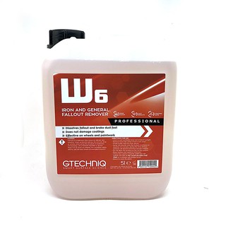 『好蠟』Gtechniq W6 Iron and General Fallout Remover 5L(GT鐵粉去除劑)