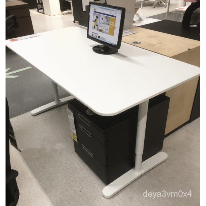 [現貨免運】宜家IKEA貝肯特書桌家用電腦桌辦公學習桌子160x80 厘米免代購費