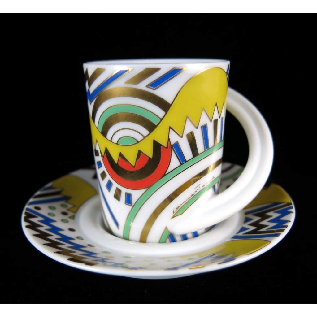 德國Rosenthal 設計師系列Cupola咖啡杯盤組-B