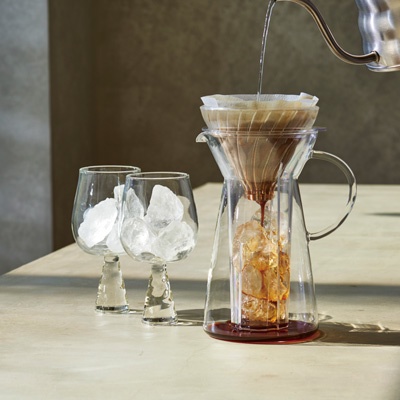 HARIO V60玻璃濾杯急速冰咖啡壺