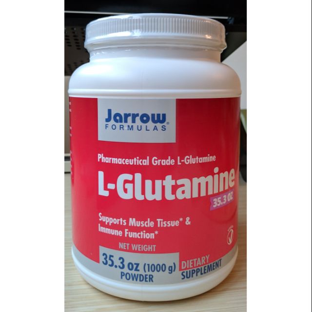 免運費,24小時內出貨 /Jarrow Formulas L-Glutamine 左旋麩醯胺酸1000g