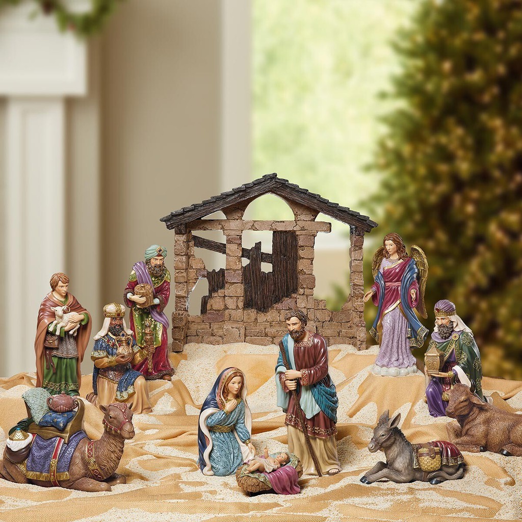 【⭐Costco 好市多 代購⭐】科克蘭 耶穌誕生組 聖誕節 裝飾 聖誕 平安夜 禮物 布置 擺設 聖誕 免運 聖經