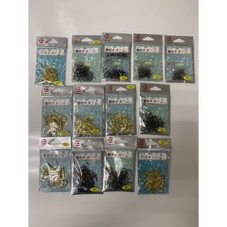 ［三重東區］DAIICHI 大包裝管付千又魚鉤 鉤子 #0.5-11可選 金色 黑色 千又鉤