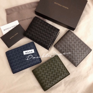 BOTTEGA VENETA 皮夾 bv皮夾 經典編織款男夾 短夾 零錢袋款🔥折扣款 現貨+預購
