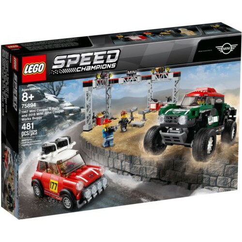 LEGO 樂高 75894 SPEED 賽車系列 Mini Cooper 對決 全新未拆 台樂公司貨