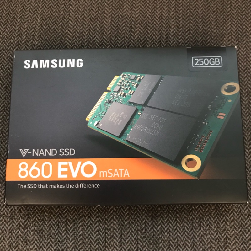 全新 三星 Samsung SSD EVO860 mSATA 250Gb