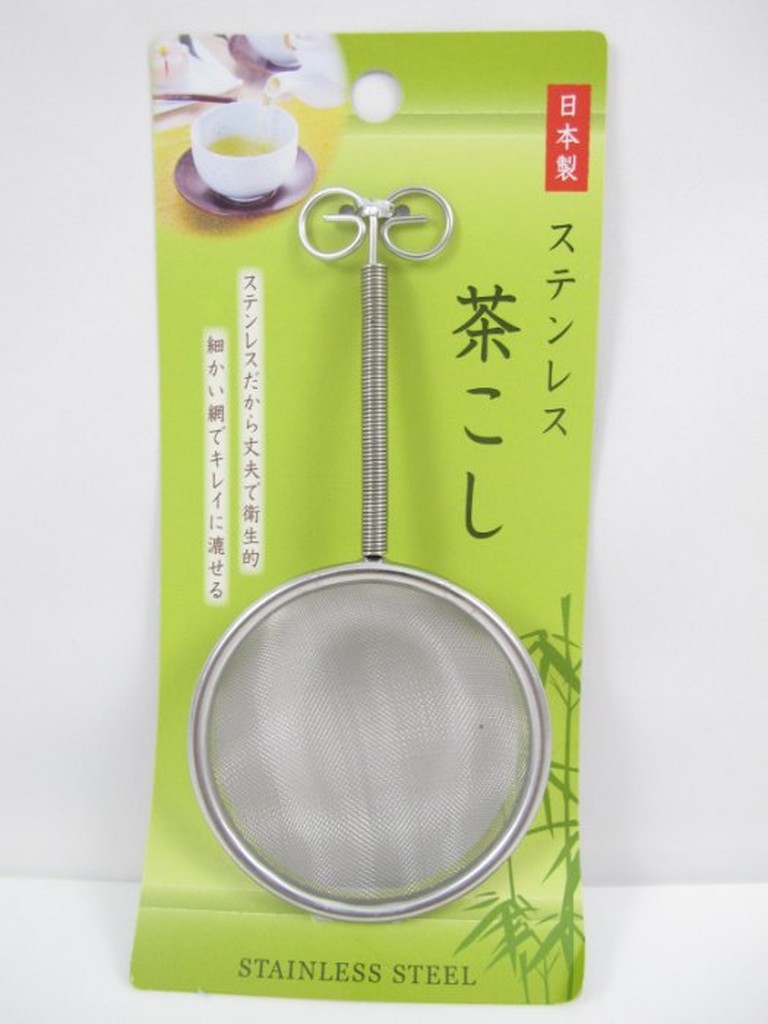 【翔百貨】日本製 不鏽鋼有柄濾茶器、過濾器、過濾網