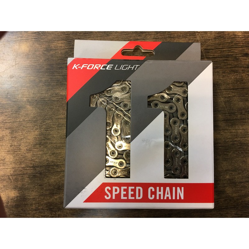 騎樂●公司貨●特價出清●FSA K-FORCE LIGHT 11速鏈條/SHIMANO/SRAM/114目/銀色