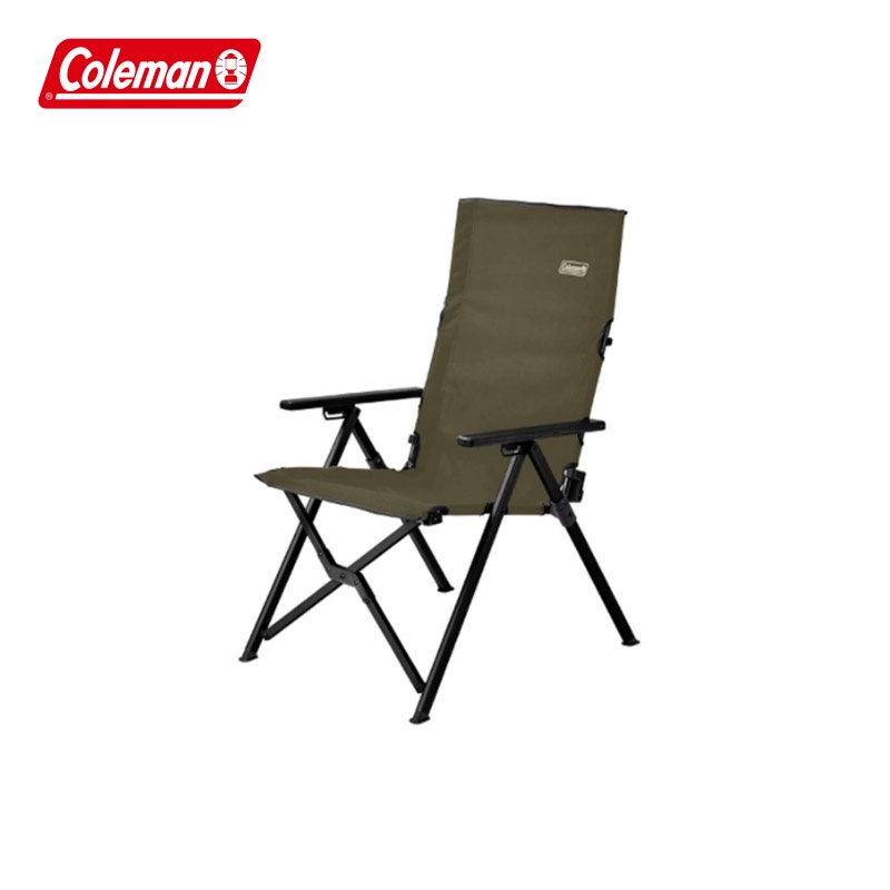 【Coleman】LAY 露營椅 躺椅 橄欖綠 軍綠 灰咖啡 三段式 椅背可調 CM-33808 CM-90859