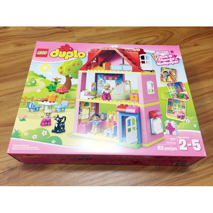 -南港97- 美版 產地：捷克 絕版 LEGO 樂高 得寶 Duplo 10505 玩具屋 扮家家酒