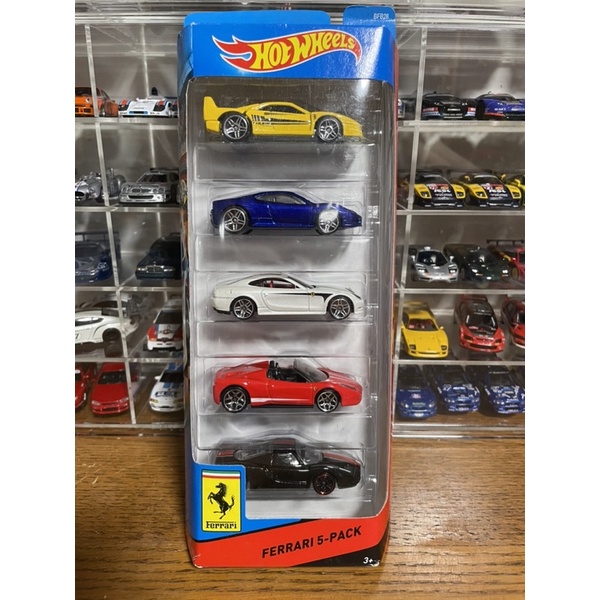 Hot wheels 風火輪 早期 法拉利五車組 絕版 稀有 Ferrari F40 458