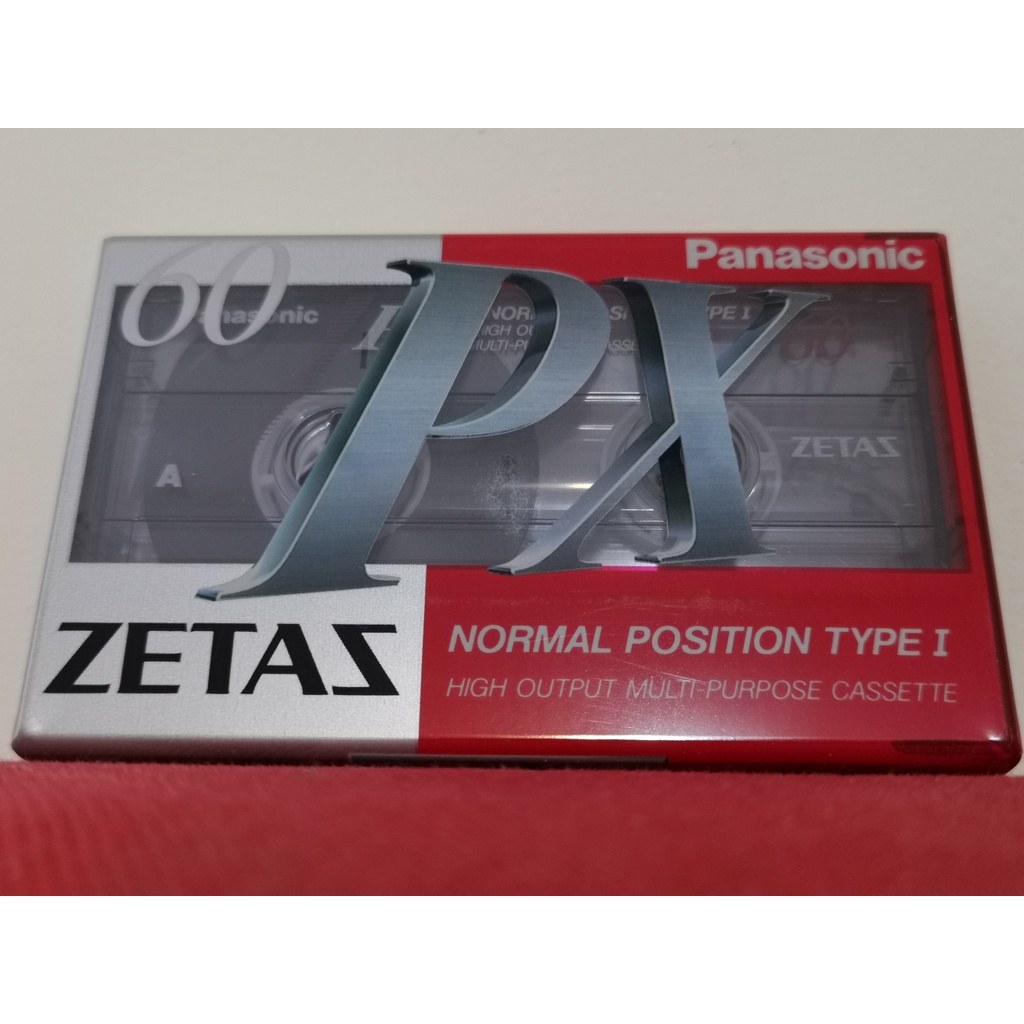 全新空白錄音帶(日本製造) Panasonic 超高音質 PX 60分