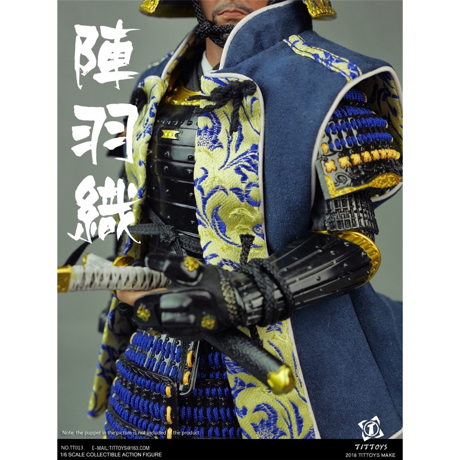 精品收藏 Tittoys 1 6 日本武將陣羽織服飾共2款tt012 Tt013 現貨 蝦皮購物