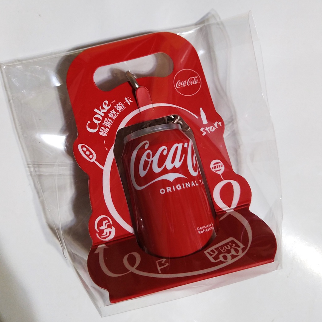 儲值卡交通卡造型系列 Coca-Cola 可口可樂悠遊卡 可口可樂造型悠遊卡