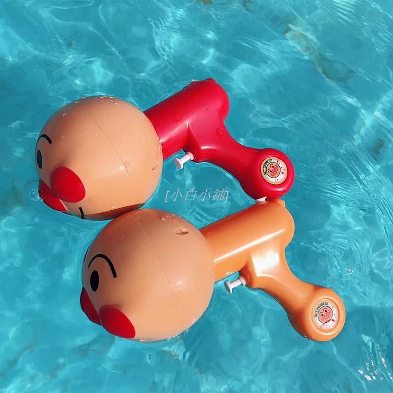 [小白小鋪] 兒童水槍玩具 面包超 人噴水水槍 奧特曼水槍 夏天熱賣 戲水玩具
