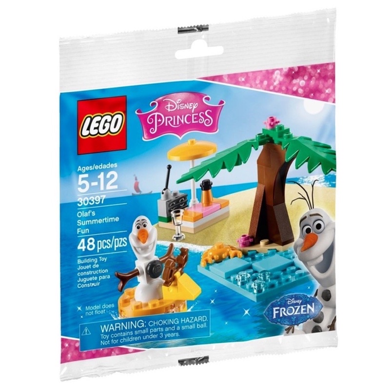 LEGO 樂高30397 冰雪奇緣 雪寶 迪士尼 全新未拆袋