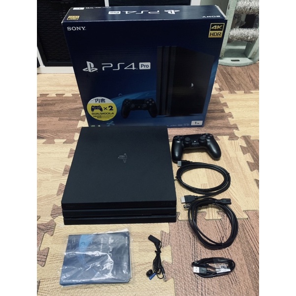 Ps4pro 7218b 1tb 極致黑近全新 三重可面交 蝦皮購物