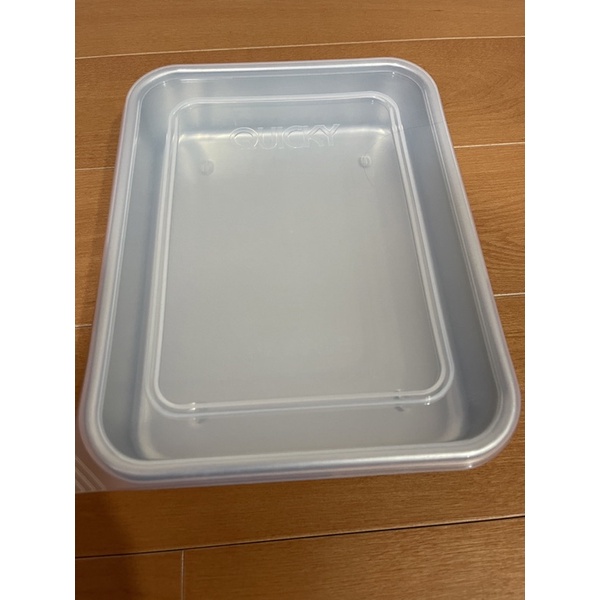 隨便賣保存良好**【日本製 AKAO 鋁製 急速冷凍 冷藏 保鮮盒/保存容器 】2.0L(附塑膠蓋)**