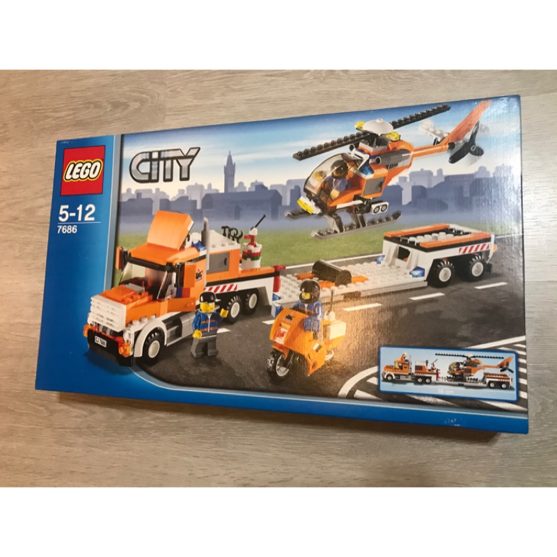 絕版LEGO 7686