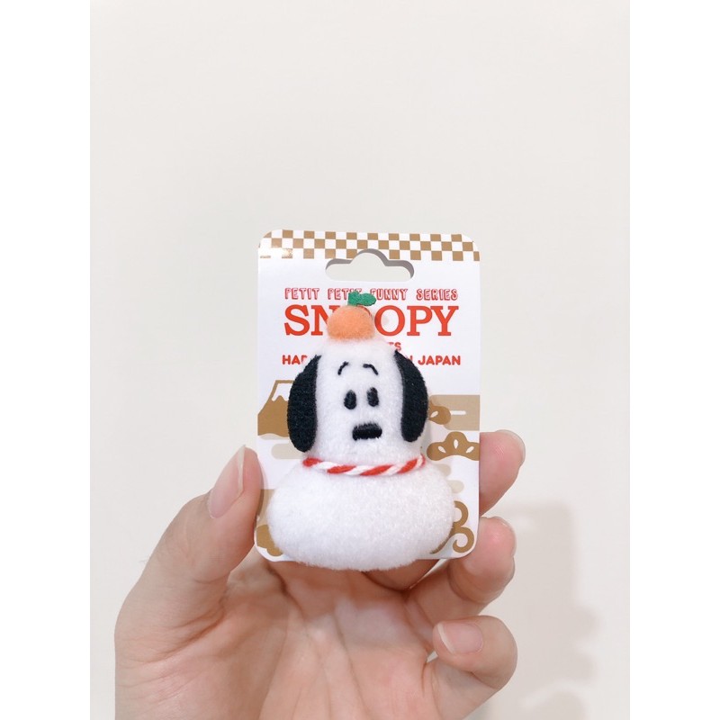 現貨可立即出貨 日本正版史努比snoopy 達摩 鏡餅胸針 別針 蝦皮購物