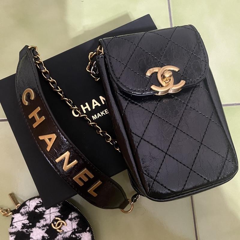 CHANEL 香奈兒 海外美妝 VIP贈品包 手機包 側背包 零錢包