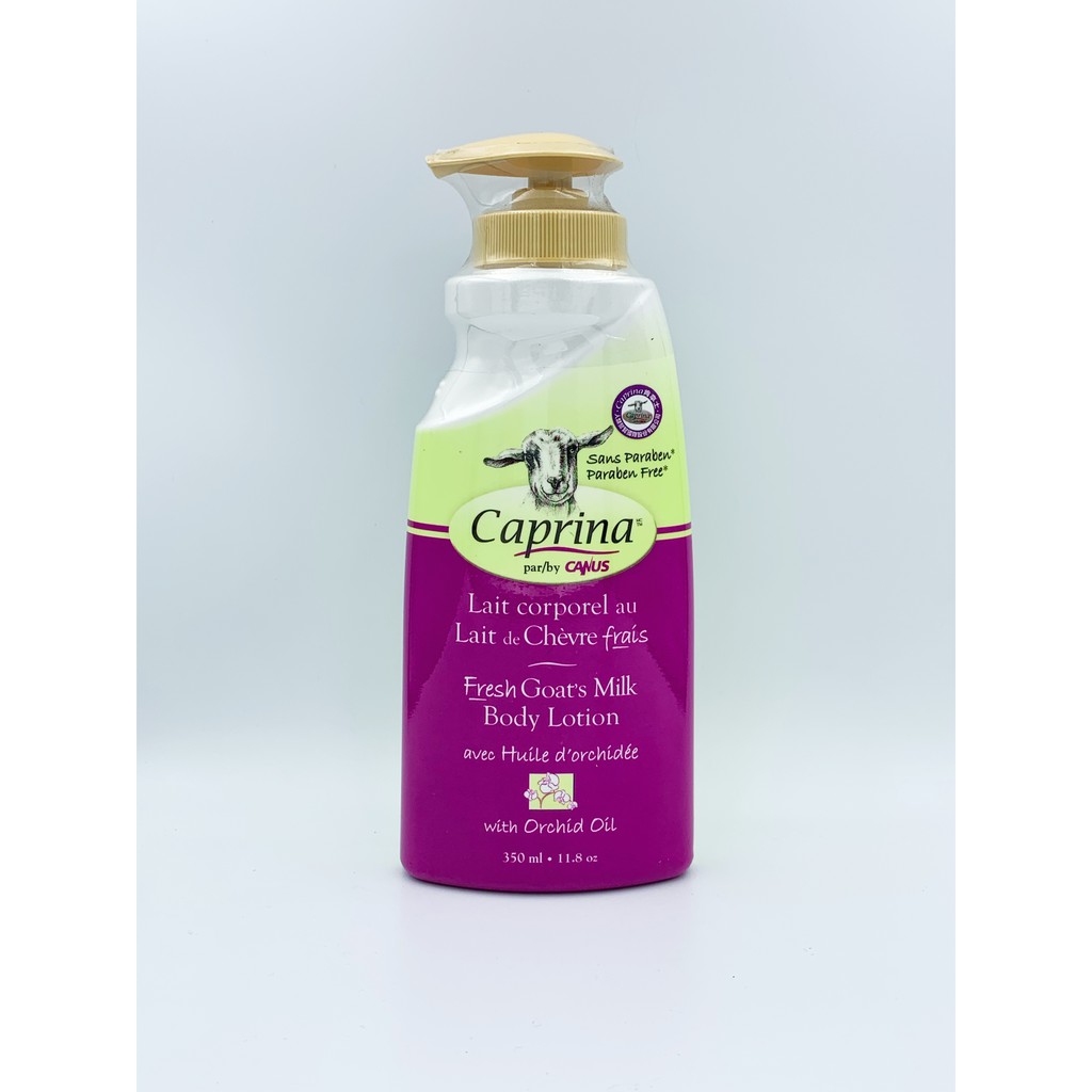 加拿大 Caprina CANUS肯拿士 山羊奶 經典原味/蘭花 乳液 350ml / 1000ml【Bcph美氛美秒】