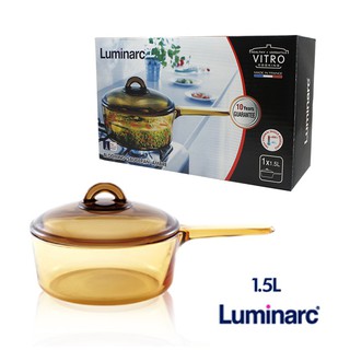 Luminarc 法國樂美雅 1.5L微晶炫彩透明鍋 個人鍋