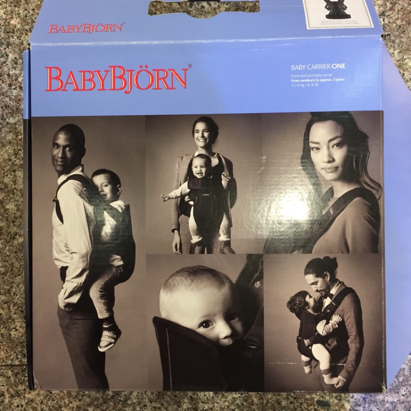 Baby Bjorn Baby carrier one 背帶