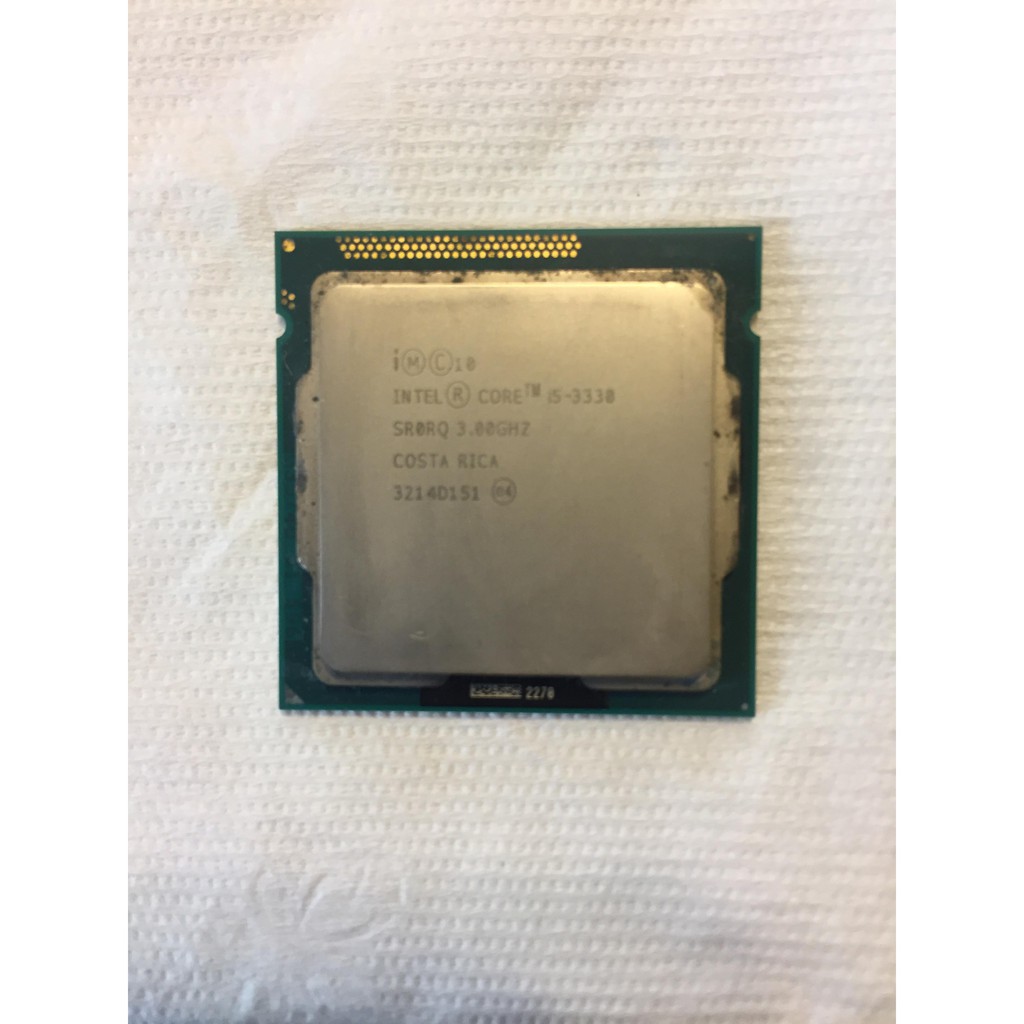 Intel i5-3330 cpu 1155腳位