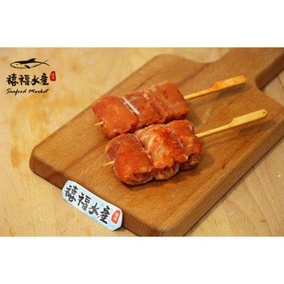 【禧福水產】居酒屋專用10隻烤肉串/豬肉卷/豬肉泡菜◇$特價299元/600g±10%◇最低價夯肉燒烤烤肉餐廳團購中秋