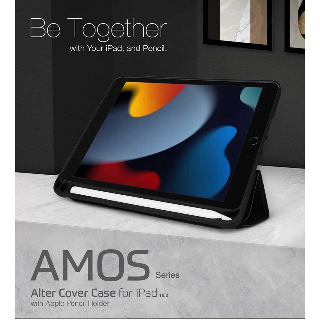 JTLEGEND Amos 多角度折疊布紋皮套iPad10.2吋