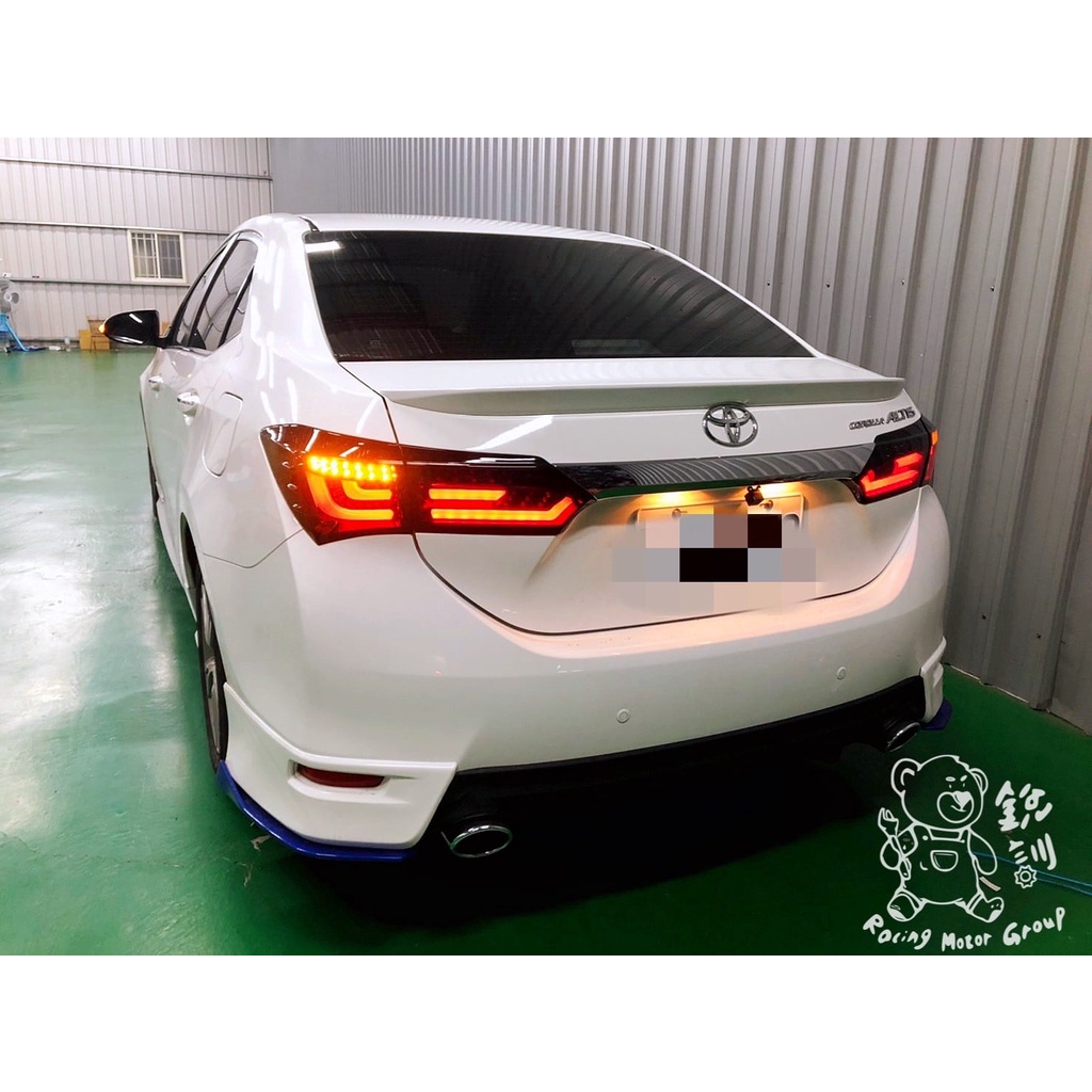 銳訓汽車配件精品-沙鹿店 Toyota Altis 11代 ALTIS 跑馬尾燈(11代及11.5代皆可安裝）