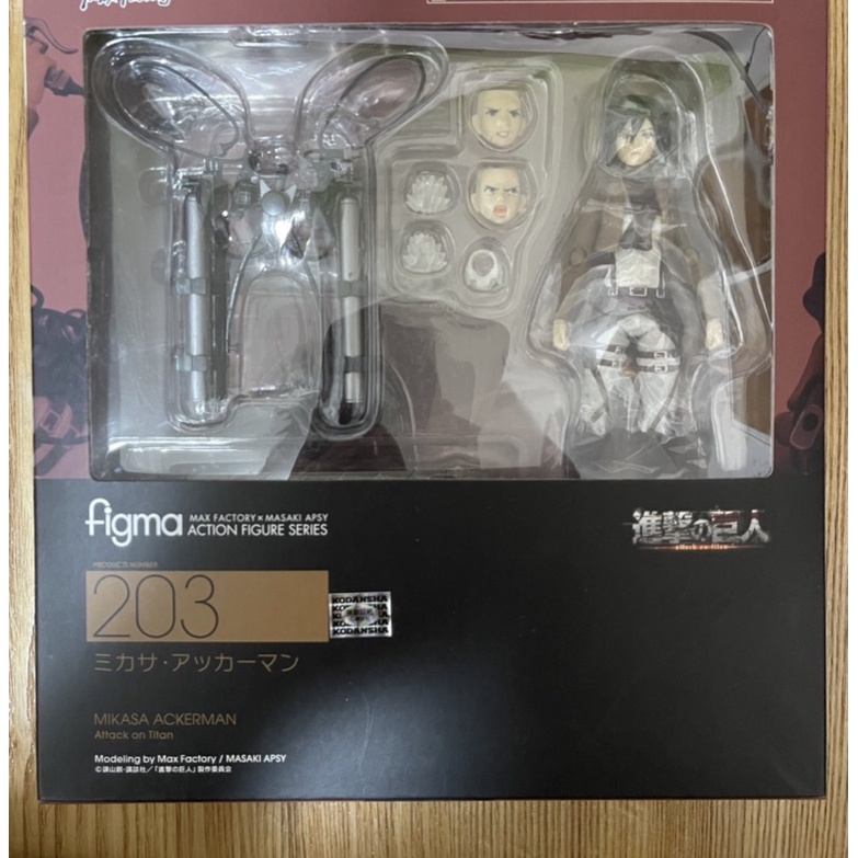 figma 進擊的巨人 米卡莎 三笠