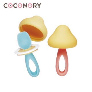 韓國 COCONORY 可可艾莉 小蘑菇湯匙 3m+公司貨