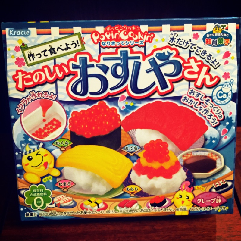 知育菓子Kracie - 日本食玩，人氣親子DIY，壽司組，現貨