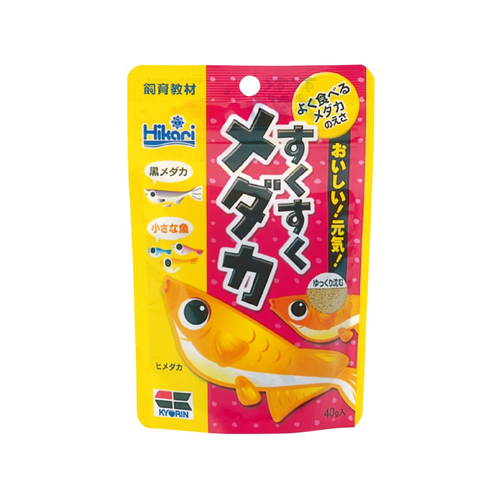 Hikari高夠力飼育教材小型魚飼料40g 適用於小型魚 鱂魚 孔雀魚等 蝦皮購物