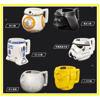 7-11 星際大戰 經典傳奇 STAR WARS【3D立體 馬克杯 限量立體公仔 發光筷 發光筆】聖誕節 禮物 交換禮物