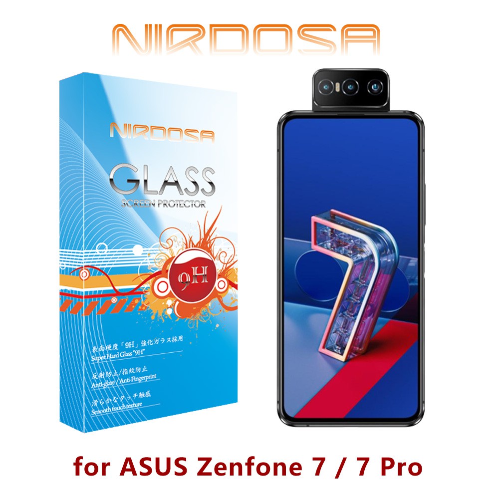 NIRDOSA ASUS Zenfone 7 / 7 Pro 9H 鋼化玻璃 螢幕保護貼