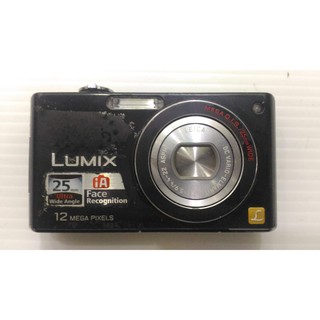 瑕疵 Panasonic Lumix DMC-FX48 1270萬畫素 數位相機 螢幕有裂痕