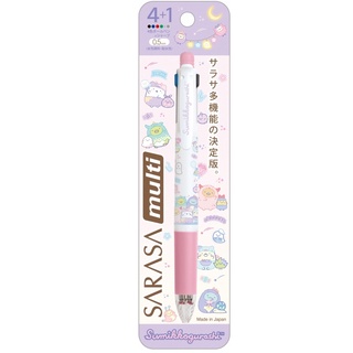 【莫莫日貨】zebra 斑馬 multi SARASA 4+1 角落生物 角落小夥伴 限定版 多色原子筆 PR06703