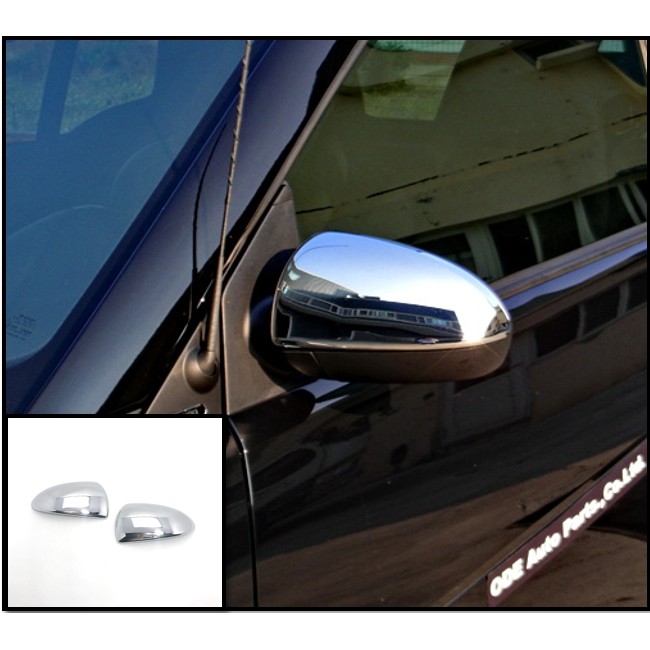 圓夢工廠 Smart W451 FORTWO 2007~2014 改裝 鍍鉻銀 後視鏡蓋 後照鏡蓋 照後鏡蓋 保護蓋飾貼