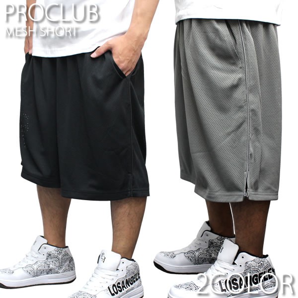 【HOMIEZ】PRO CLUB Comfort Mesh Athletic Shorts【PC163】短褲 籃球褲