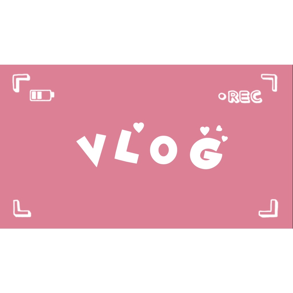 vlog 開頭素材｜情人節模板｜