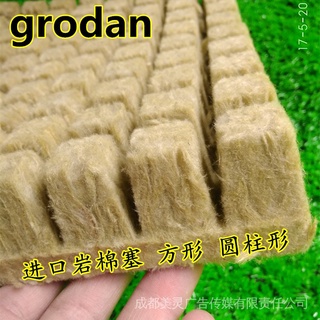 荷蘭進口grodan種植岩棉 農用農業育苗塊 育苗神器無土栽培設備