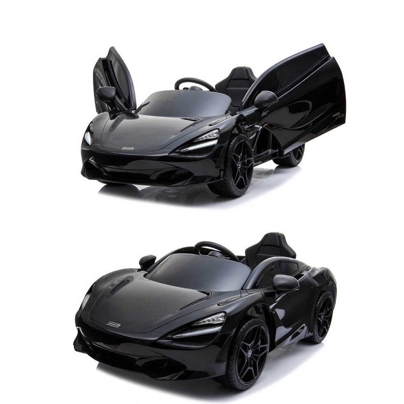 全新品 兒童電動車 McLaren麥拉倫720S 黑色 兒童超跑 高級玩具電動車 保證正品