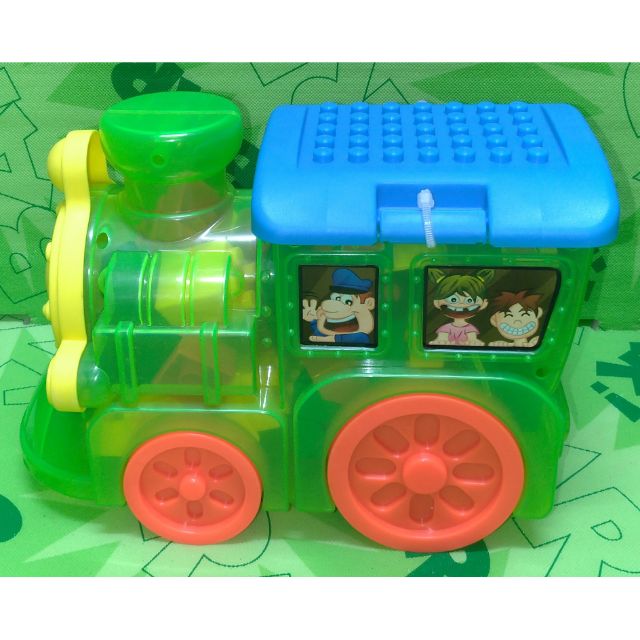 全新 未拆 雀巢 兒童 收納 火車頭 益智 70片 積木組 玩具