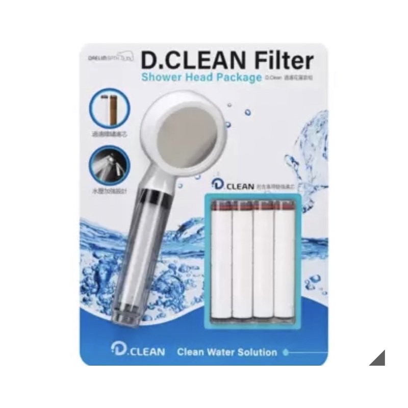 ❇️❇️好市多代購❇️❇️ Costco好市多過濾花灑套組 D.CLEAN Filter d clean過濾花灑套組