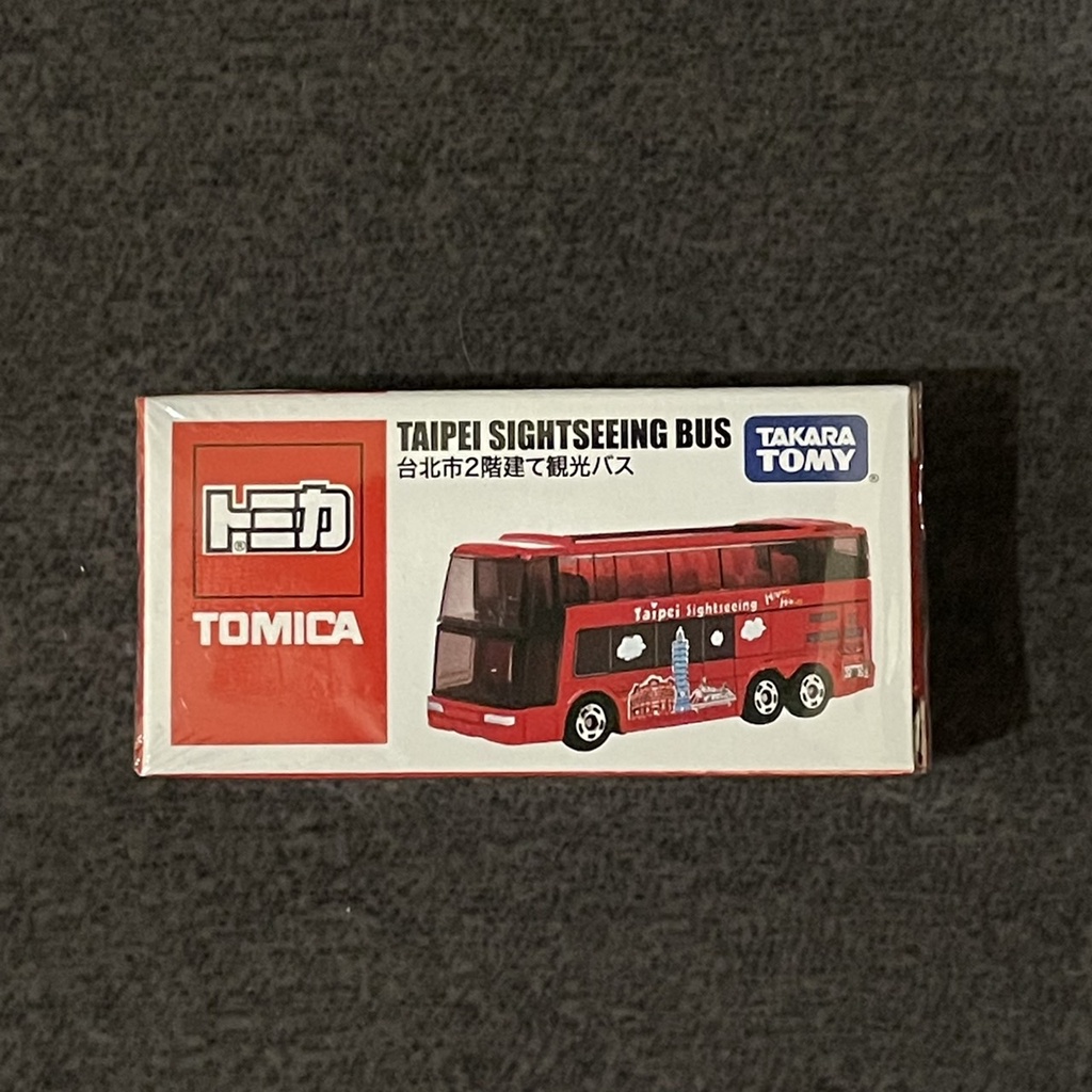 [小樂]蝦皮代開發票  TOMICA 多美 台灣 特注 台北觀光巴士 台北 觀光巴士 限定車 展場車 巴士